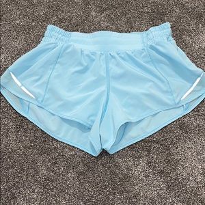Lululemon Hydra Blue Hotty Hot Short II
